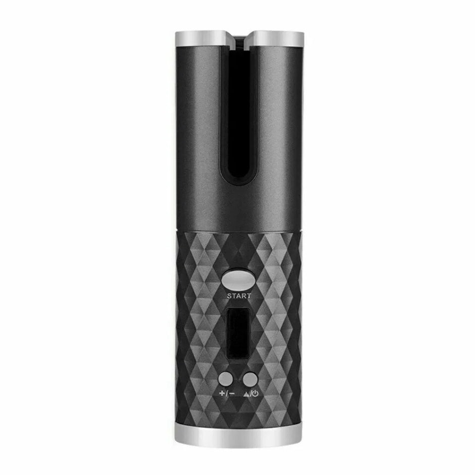 Cordless Automatic Hair Curler – Rechargeable USB Curling Wand, Portable Ceramic Curling Iron for Quick & Easy Curls