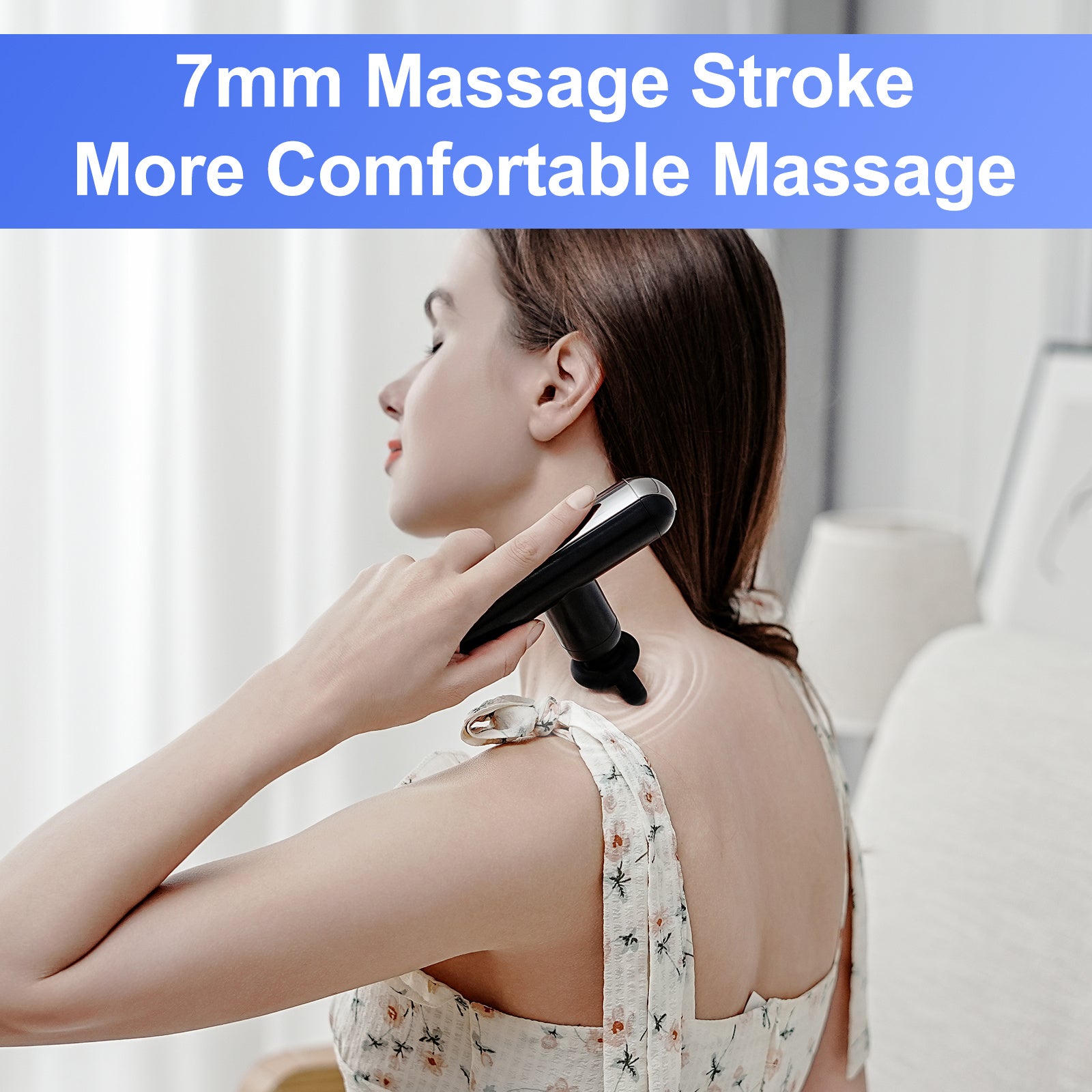 Mini Travel Massage Gun  Portable Muscle Recovery For Gym Home