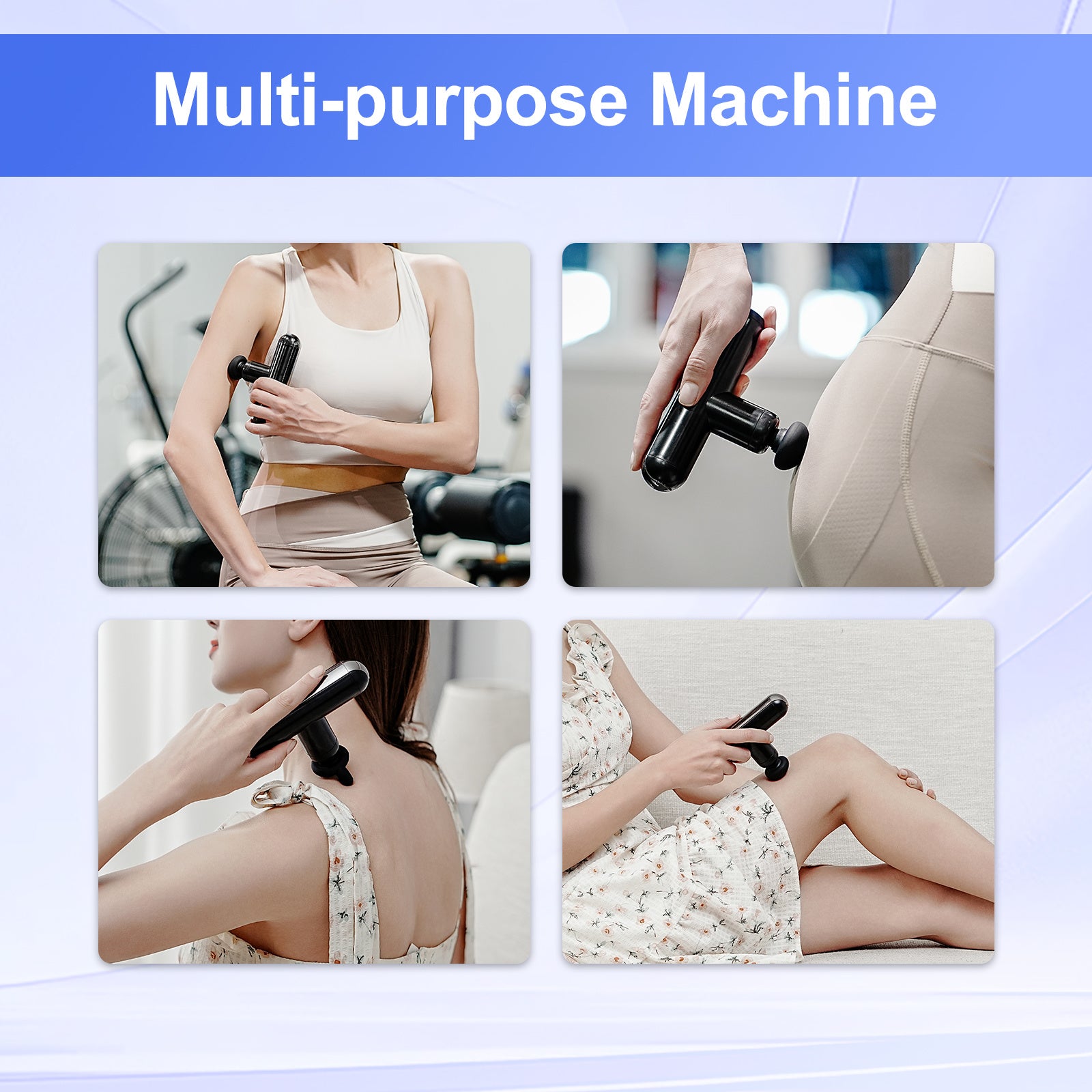 Mini Travel Massage Gun  Portable Muscle Recovery For Gym Home